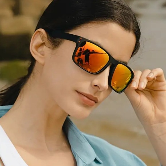 Women Sunglasses Polarized‎ Driving Fishing UV Protection Orange Lens Lentes New - Picture 1 of 3